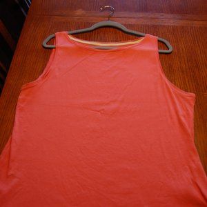 Talbots, size L, sleeveless tee, pink